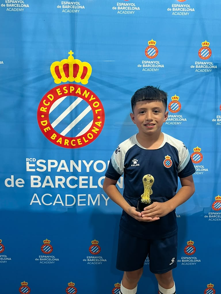 Neymar, Jugador del mes de RCDE Academy Texas