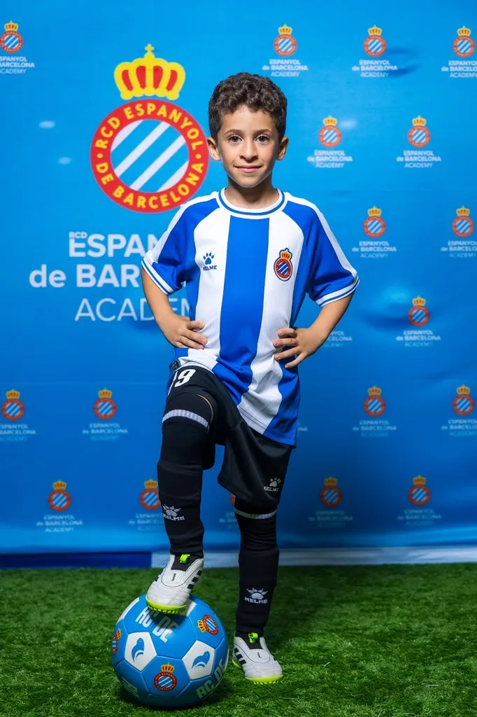 Mateo G., RCDE Academy Texas player of the month