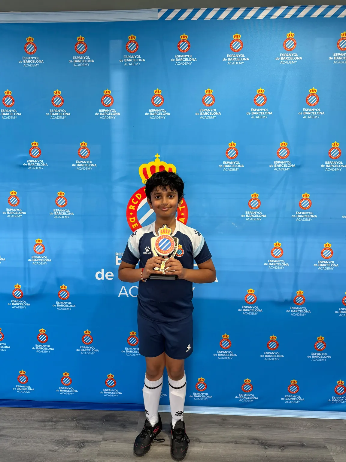 Rohan S., RCDE Academy Texas player of the month